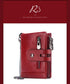 Genuine Leather Vintage RFID Blocking  Men Wallet With Chain