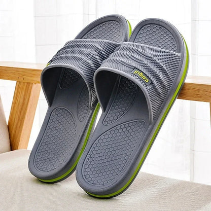 AquaCush EVA Thick Cushioned Ergonomic Non-slip  Water-Resistant Slippers