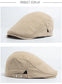 Vintage Corduroy Front and Back Wear Newsboy Flat Cap