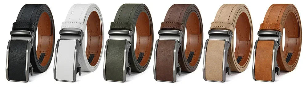 One-Handed Operation Automatic Buckle Holes-Free Micro-Adjustable Belt