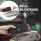 Maximum Carry RFID AirTag Wallet – Pop-Up Cards, Cash Compartment & Coin Pocket