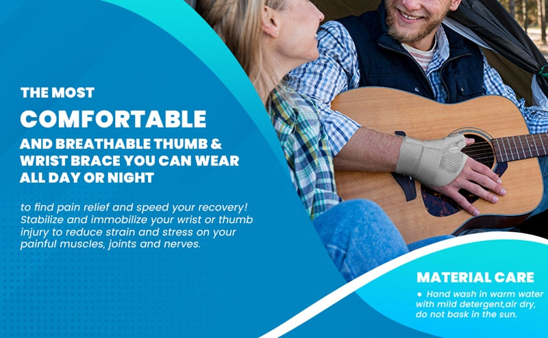 Thumb & Wrist Support Brace for Tendonitis/ Arthritis/ Carpal Tunnel