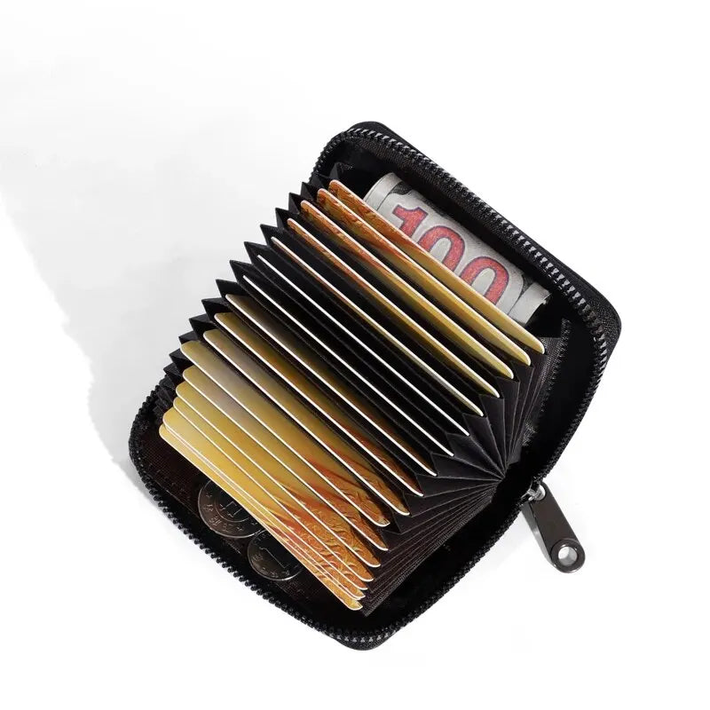 Multi Slot Korean Style 20 Cards Compact Wallet for Men
