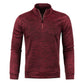 Easy-Wear Warm Half-Zip Men’s Pullover