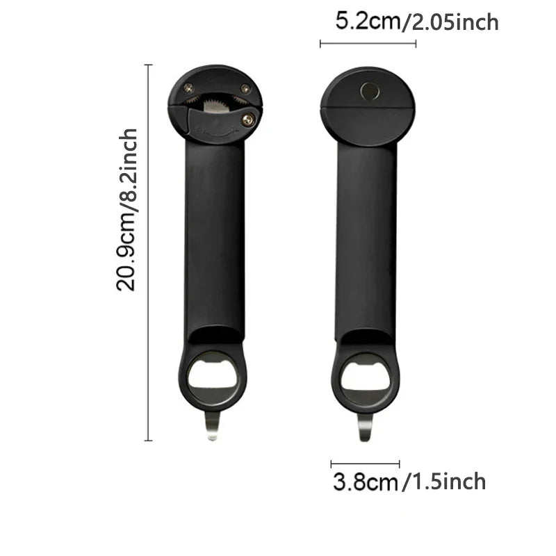 SeniorComfort No-Strain Adjustable Multifunctional Can/Bottle/Jar Opener