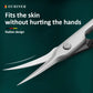 Professional Medical-Grade Stainless Steel Thin Blade Cuticle Scissors