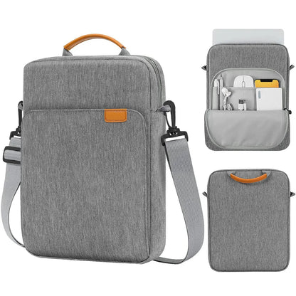 Premium 360° Protective 5 Pockets Tablet Sleeve with Plush Protection