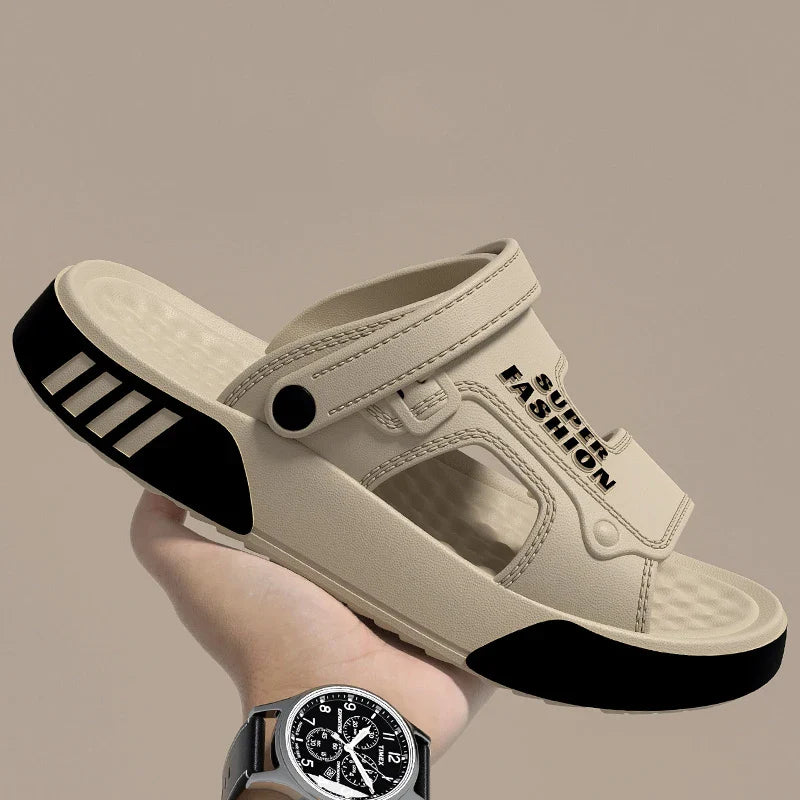 Cushioned Platform Lightweight  Breathable EVA Slip-On Sandals