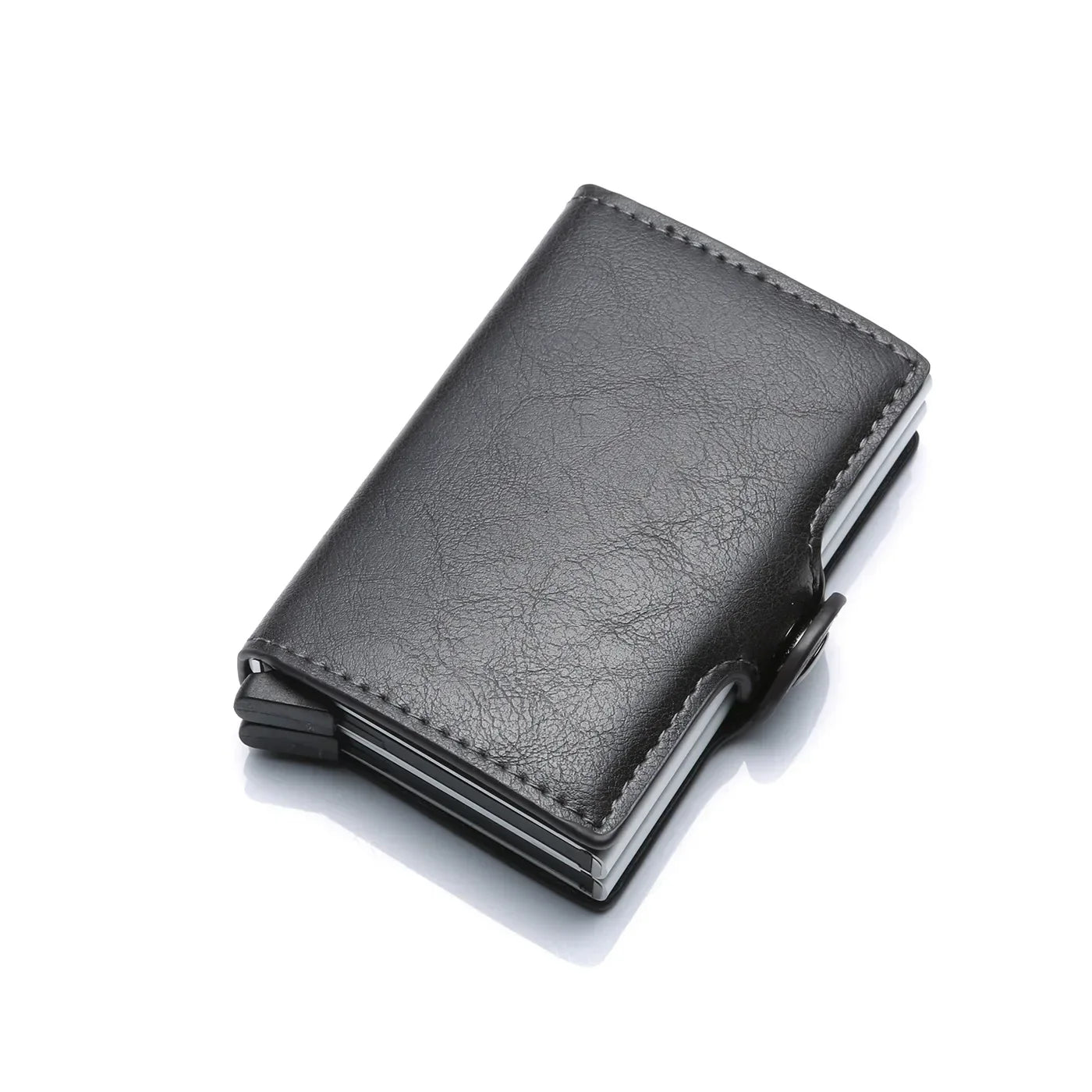 DoubleDeck 14 Cards Quick Pop-Up Access RFID Protection Mini Wallet