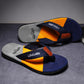 Waterproof & Anti-Slip Flexible Men's Cushioned Summer Flip Flops