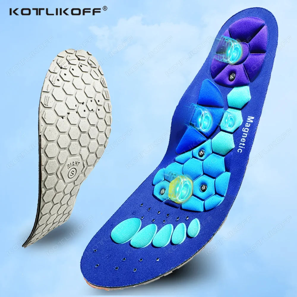 Circulation & Pain Relief Magnetic Acupressure Arch Support Insoles