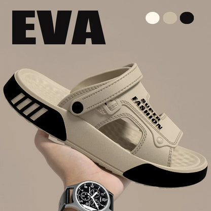 Cushioned Platform Lightweight  Breathable EVA Slip-On Sandals