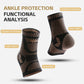 Medical-Grade Copper-Infused Fabric Ankle Brace for Pain Relief & Fast Recovery