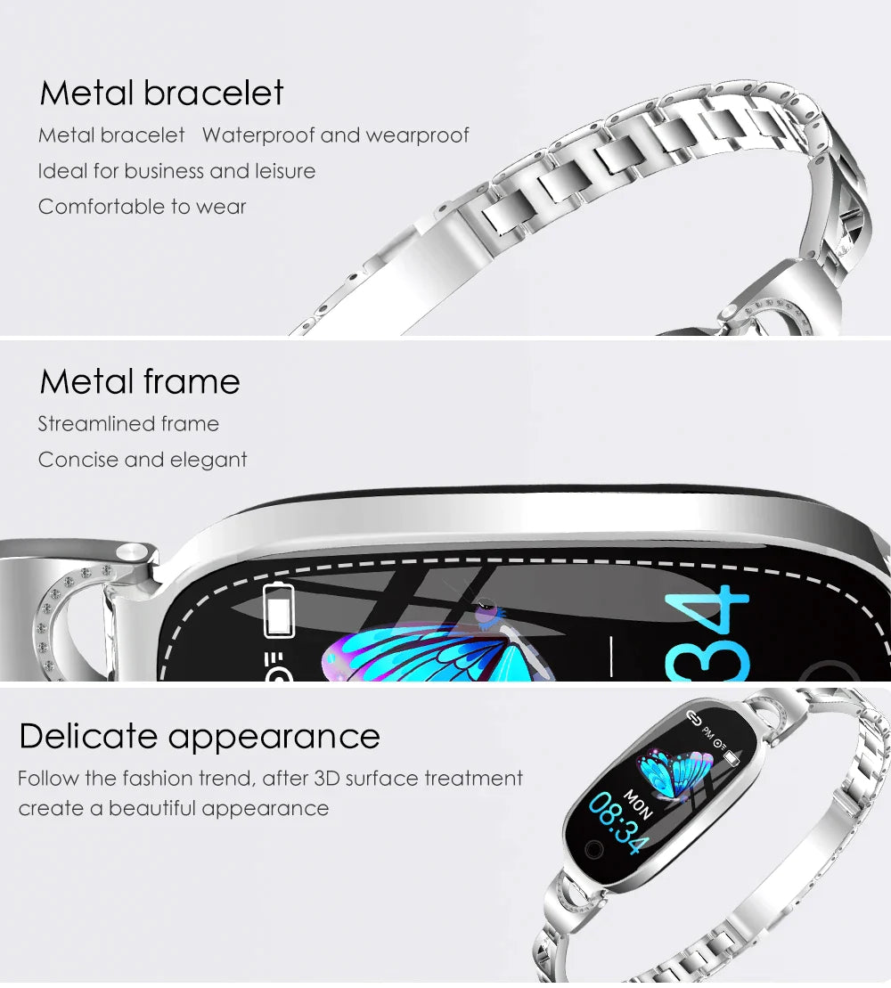MoonDiamond™ Android and iOS Smart Watch For Women