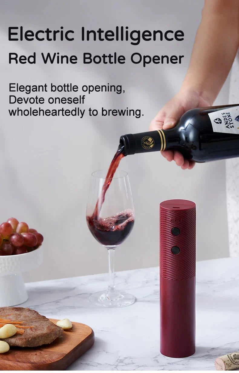 Electric Rechargeable Automatic Powerful Wine Bottle Opener