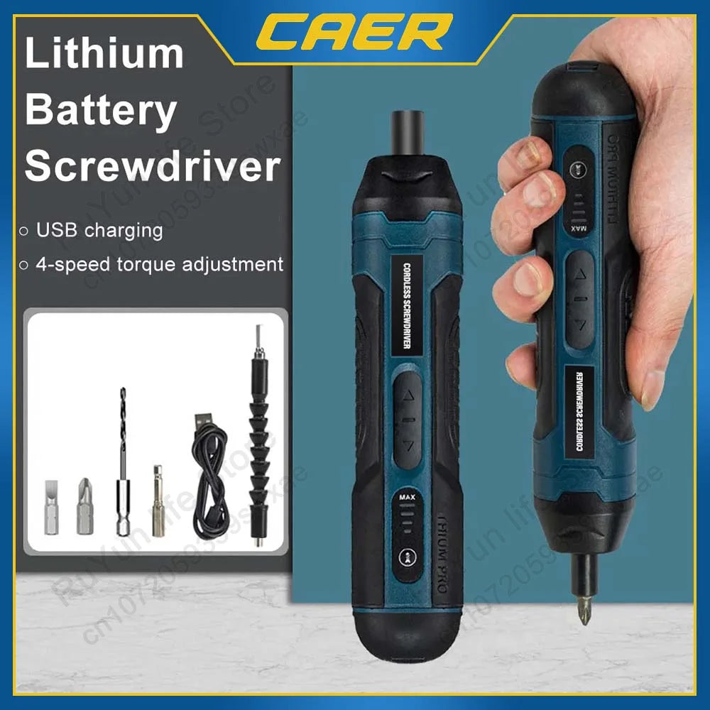 Mini Electric Rechargeable Multi-function Power Screwdriver/ Drill