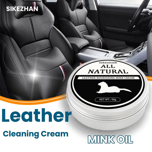 Car Deep Clean & Restore 3-in-1 Long-Lasting Protection Ultimate Leather Care Cream