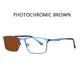Metal Frame Blue Light Blocking Reading Glasses