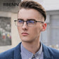 Metal Frame Blue Light Blocking Reading Glasses