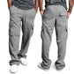 Men's Loose Fit Multi-Pocket Sweatpants