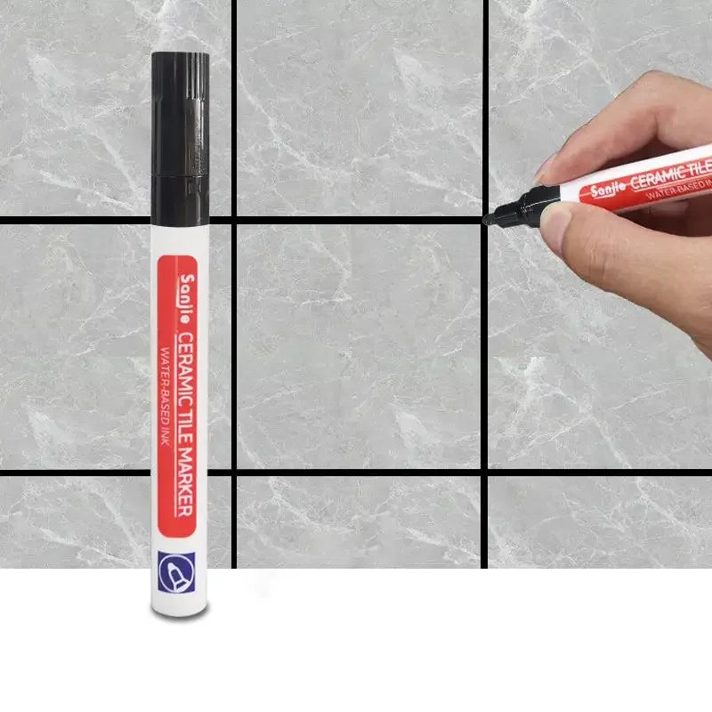 Waterproof & Quick-Drying Tile & Grout Pen for Easy Repair and Enhancement