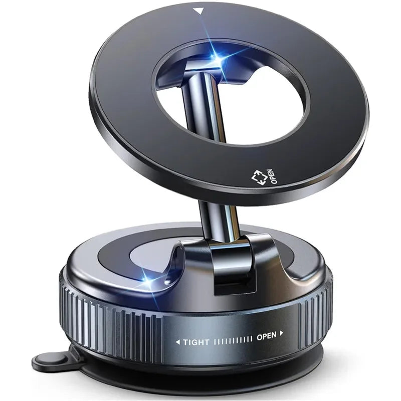 Multi-Angle Dashboard & Windshield Magnetic and Advanced Vacuum Suction Car Mount