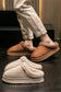 Thick Supportive Sole Lightweight Consistent Temperature Insulation Unisex  Winter Slippers