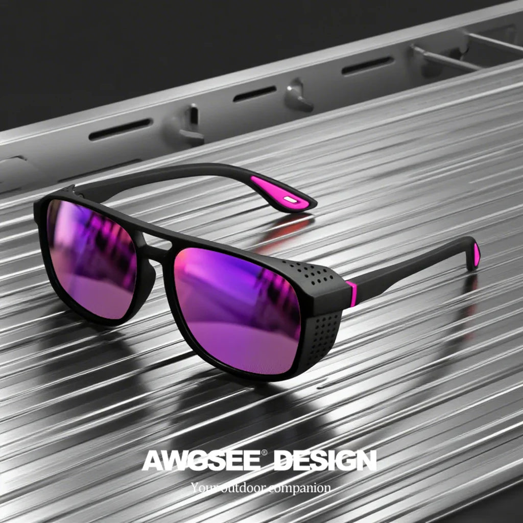 Steampunk SportShield Polarized & UV400 Protection Sunglasses