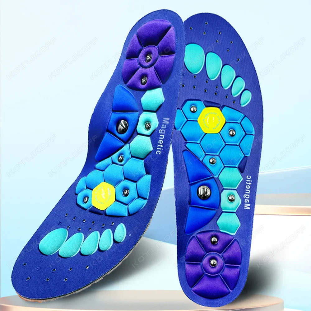 Circulation & Pain Relief Magnetic Acupressure Arch Support Insoles