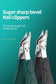 ProBevel 25° Beveled Edge Wide-Opening Anti-Splash Ingrown Nail Trimmer