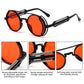 Retro Steampunk HD UV400 Glare-Blocking Sunglasses