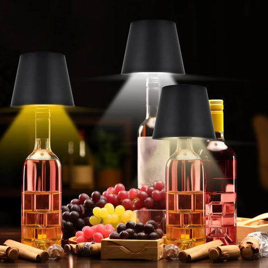 GlowBottle Creative Wireless Touch Table Lamp for Wine Bottles