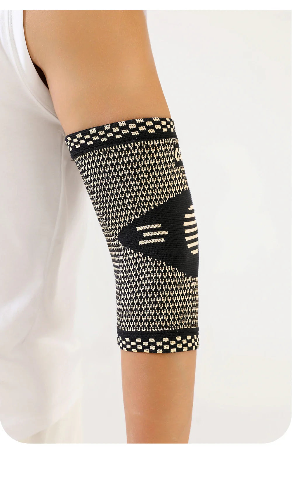 CopperRelief 3D Therapeutic Stabilizing Compression Elbow Brace