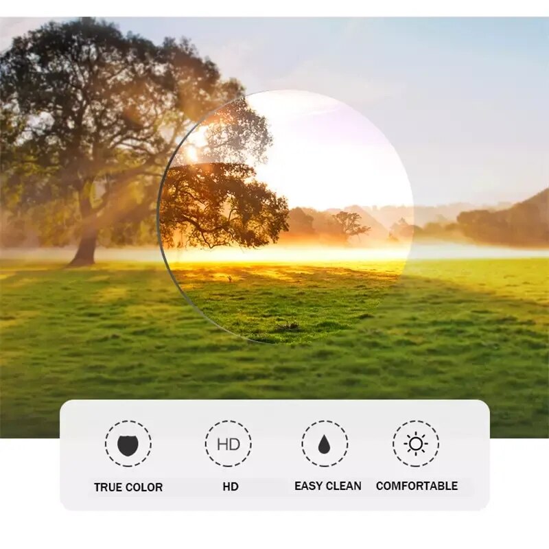 Half-Frame Clear Lens Retro Reading Glasses