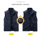 Casual Thermal Double-Sided Wear Multi-Pocket Men's vest