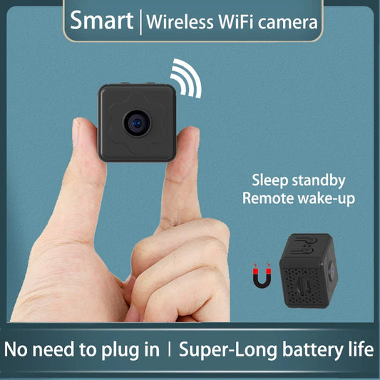 Magnetic Wireless Rechargeable Remote Monitor Smart HD Mini WIFI Camera