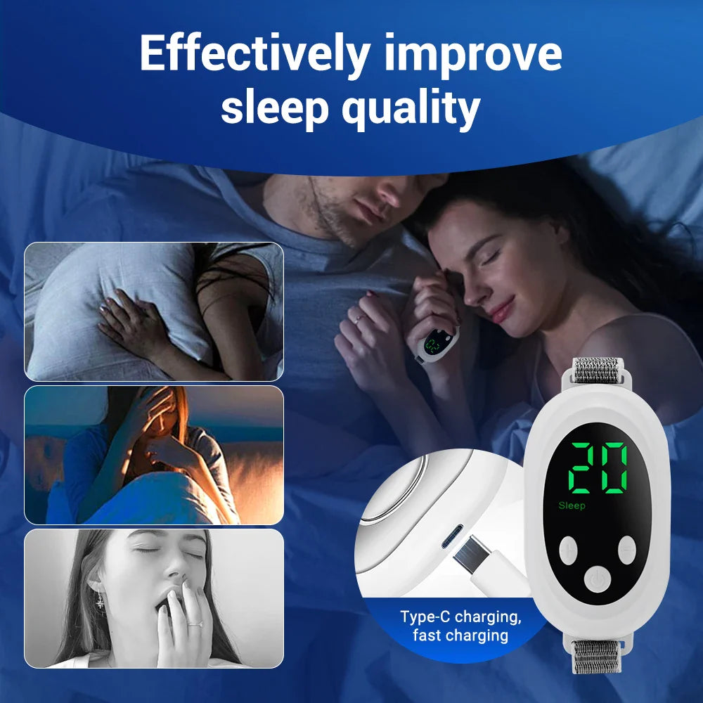 BalancePulse Smart Dual-Frequency EMS Sleep & Focus Regulator