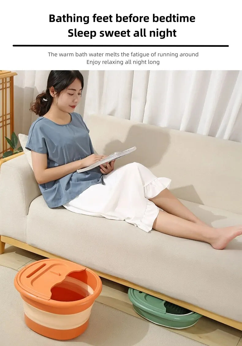 Foldable Easy Storage Acupuncture Foot Soak Tub