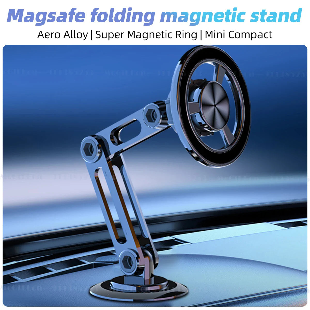 Magsafe Rotatable & Expandable Metal Magnetic Universal Car Phone Mount