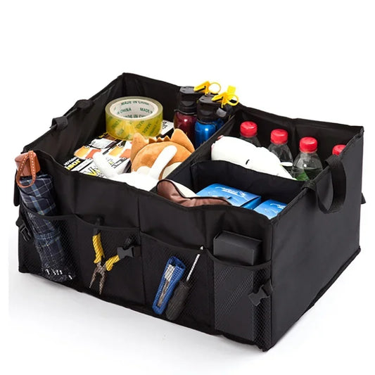 TrunkMaster XL Heavy-Duty Tear-Resistant Foldable Multi-Compartment Car Organizer