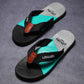 Waterproof & Anti-Slip Flexible Men's Cushioned Summer Flip Flops