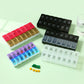 All-in-One Weekly 14 Grids Double-Row Pill Organizer Cases (2 pcs set)