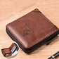 RFID Blocking Large Capacity Men's Wallet