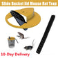 CleanCatch No-Touch Humane Flip Lid + Ramp Bucket Mouse Trap