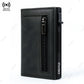 Effortless Access RFID Blocking Zippered Coins Pocket & Magnetic Closure Wallet