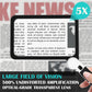 Handheld High Clarity 5X Magnifying Foldable Reading Magnifier With 48 LED Lights