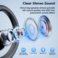 Bee M53 Dual-Mic Noise Cancelling Hi-Fi Audio Lightweight Headset with Charging Case