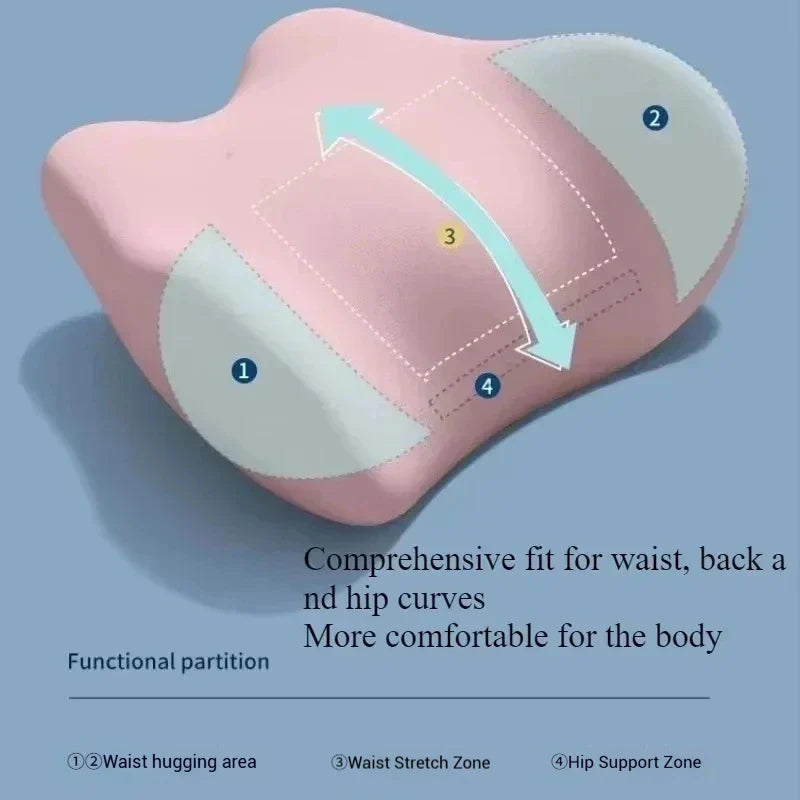 Ergonomic Multi-Scenario Memory Foam  Lumbar Support Cushion