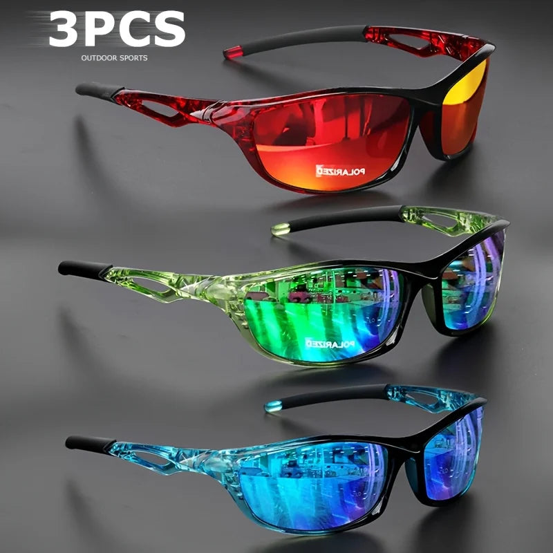 Value 3-Pack Ultra-Light Anti-Glare Shatterproof UV400 Protection Sunglasses
