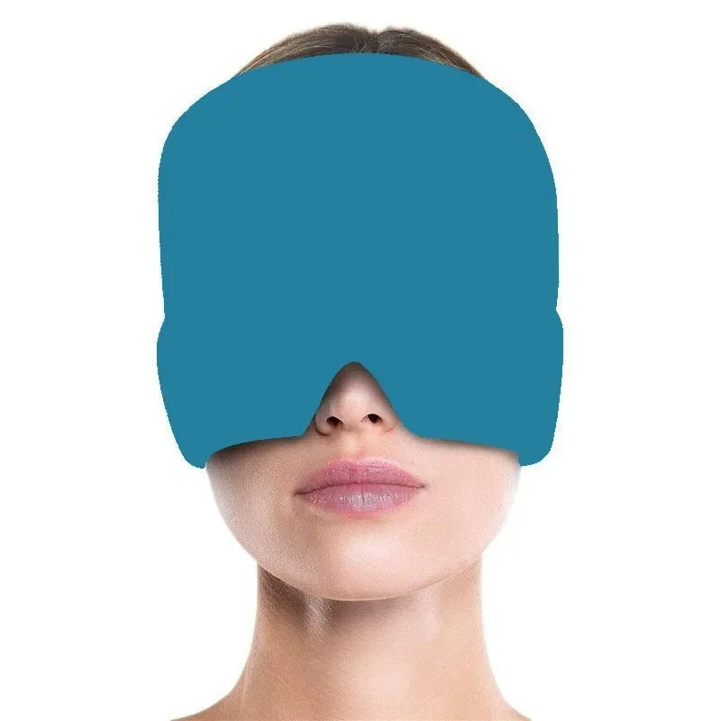 Cold Therapy Headaches & Migraines Pain & Stress Relief Ice Cap / Eye Mask